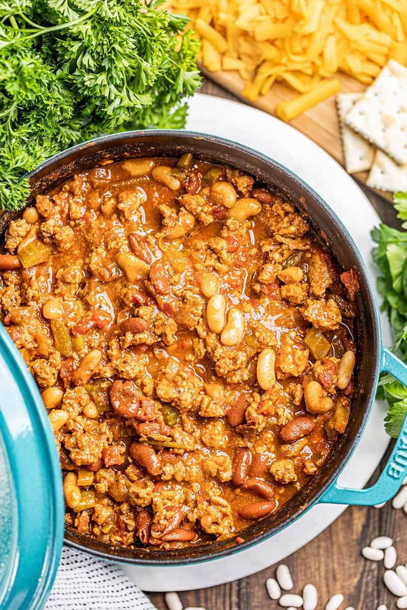 Hearty and Healthy Turkey Chili com - 4