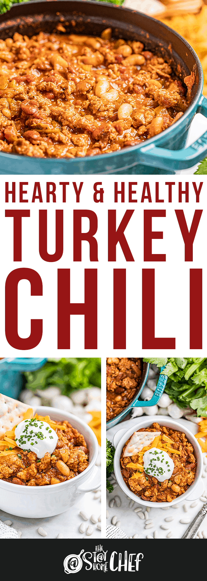 Hearty and Healthy Turkey Chili