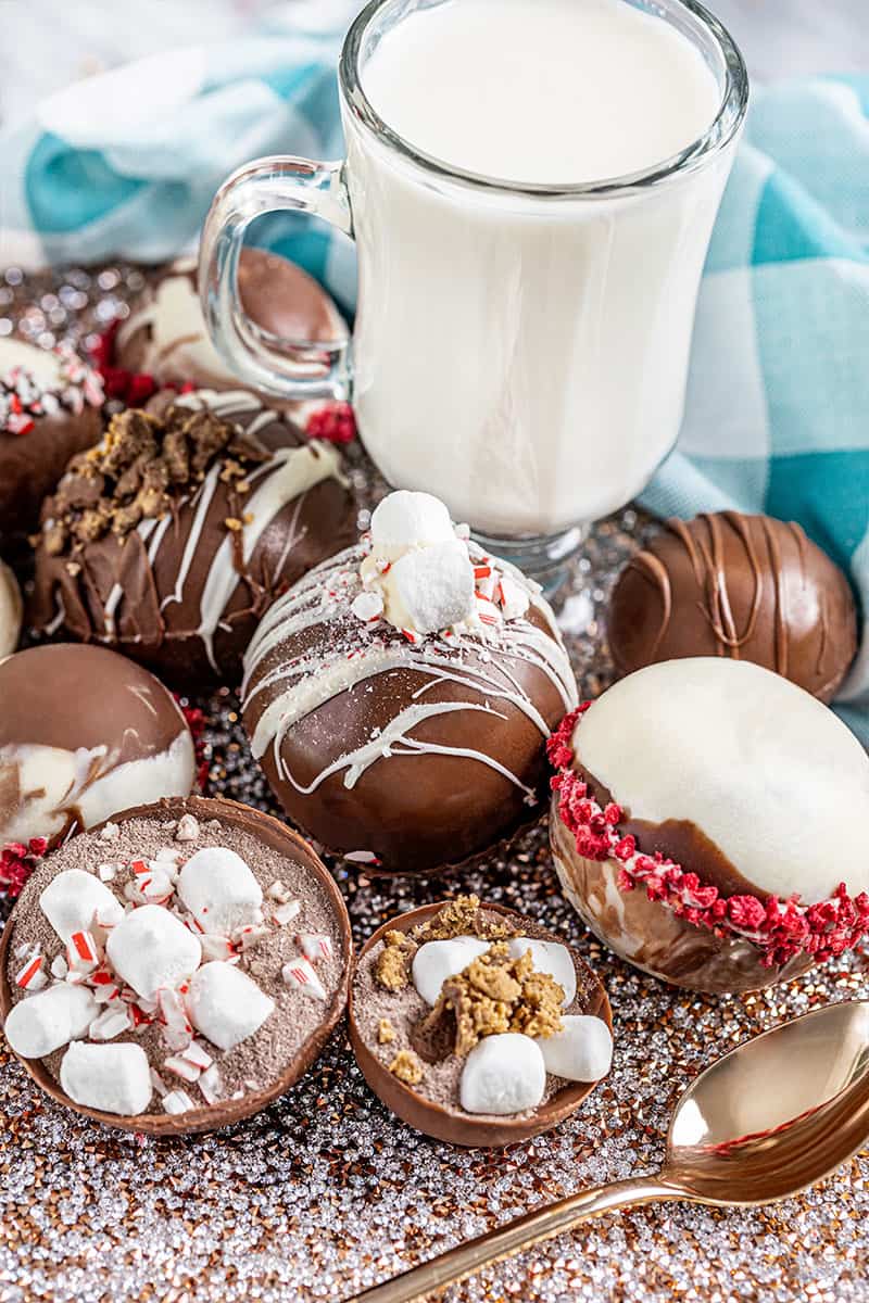 Hot chocolate bombs.