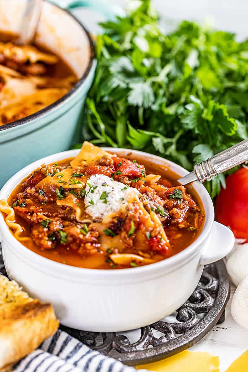 Homemade Lasagna Soup com - 20