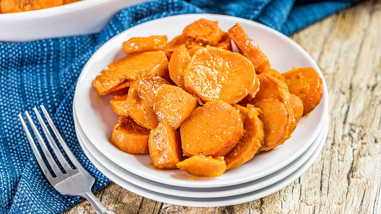 Most Delicious Candied Yams - thestayathomechef.com