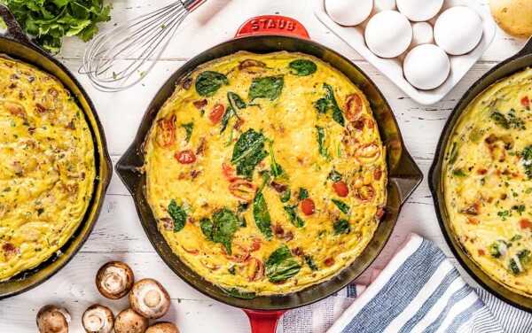 Basic Baked Frittata Recipe (Plus Variations!) - The Stay At Home Chef