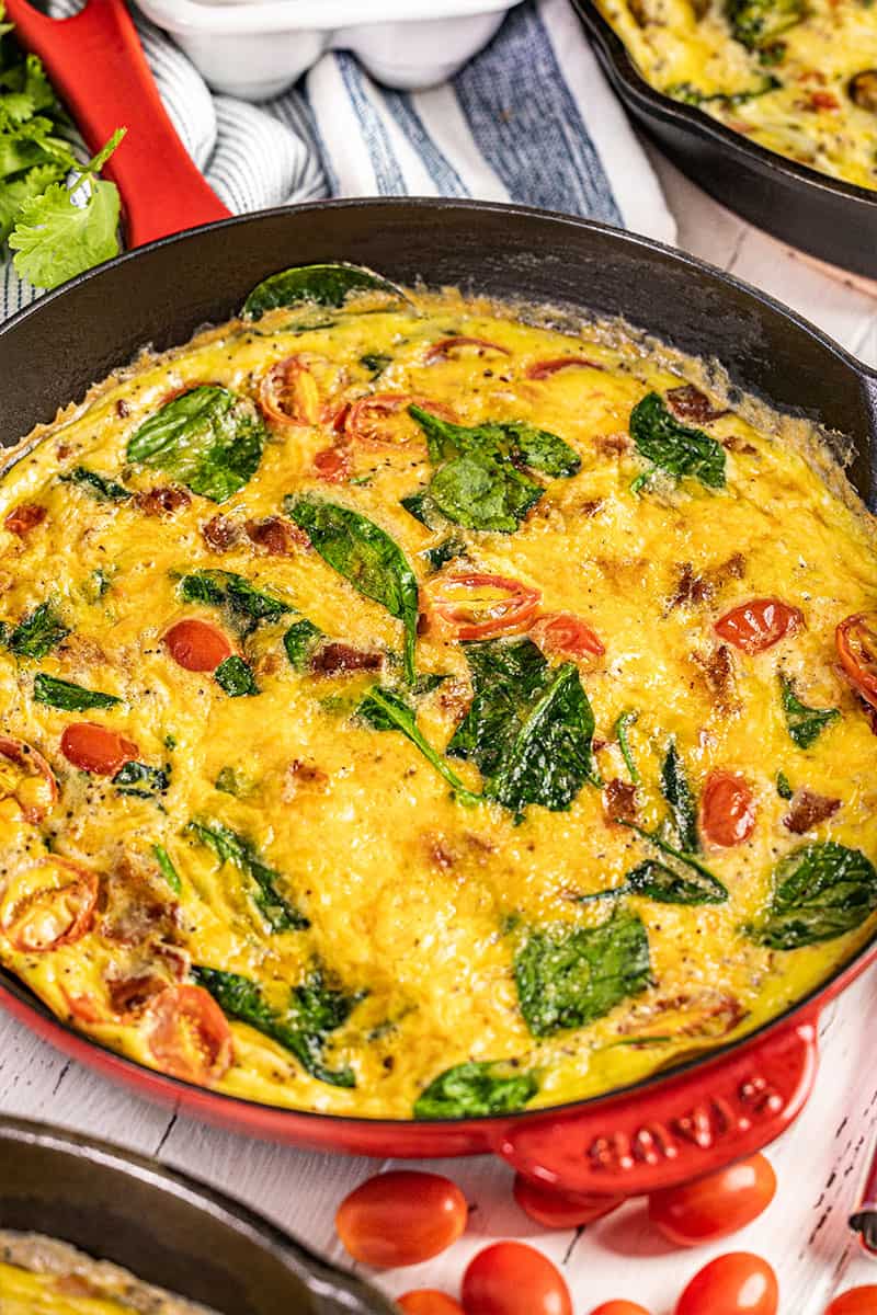 The perfect frittata recipe from Iron (pumping) Chef Geoffrey