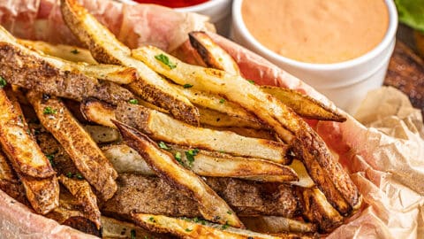 Low Calorie Air Fryer French Fries - The Stay At Home Chef