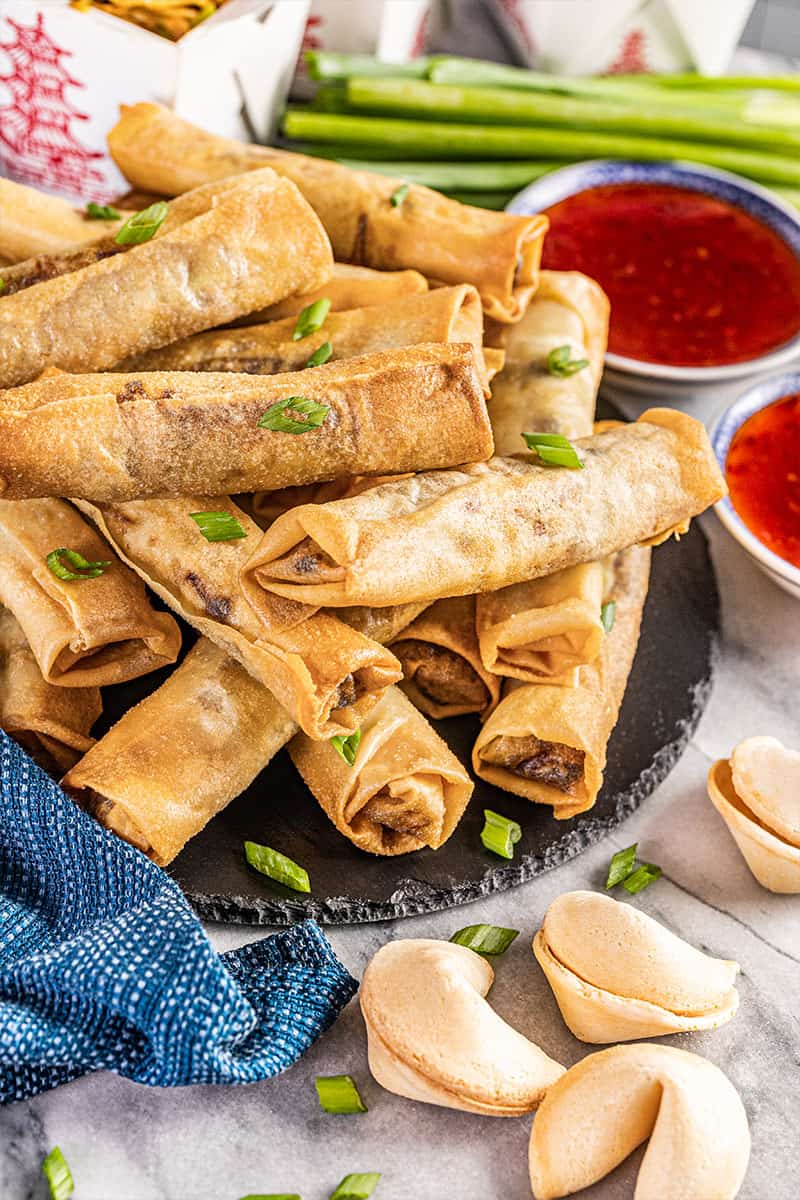 Perfectly Crispy Spring Rolls com - 2