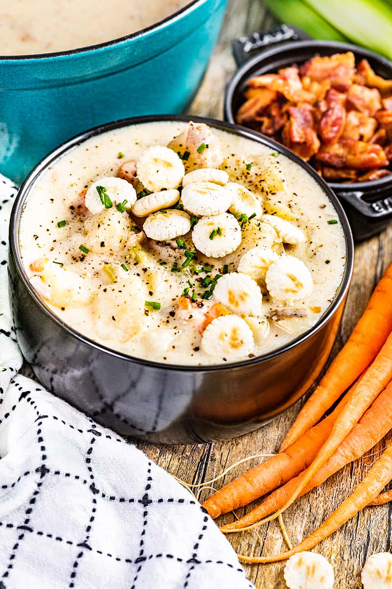 Creamy New England-Style Clam Chowder - The Chunky Chef