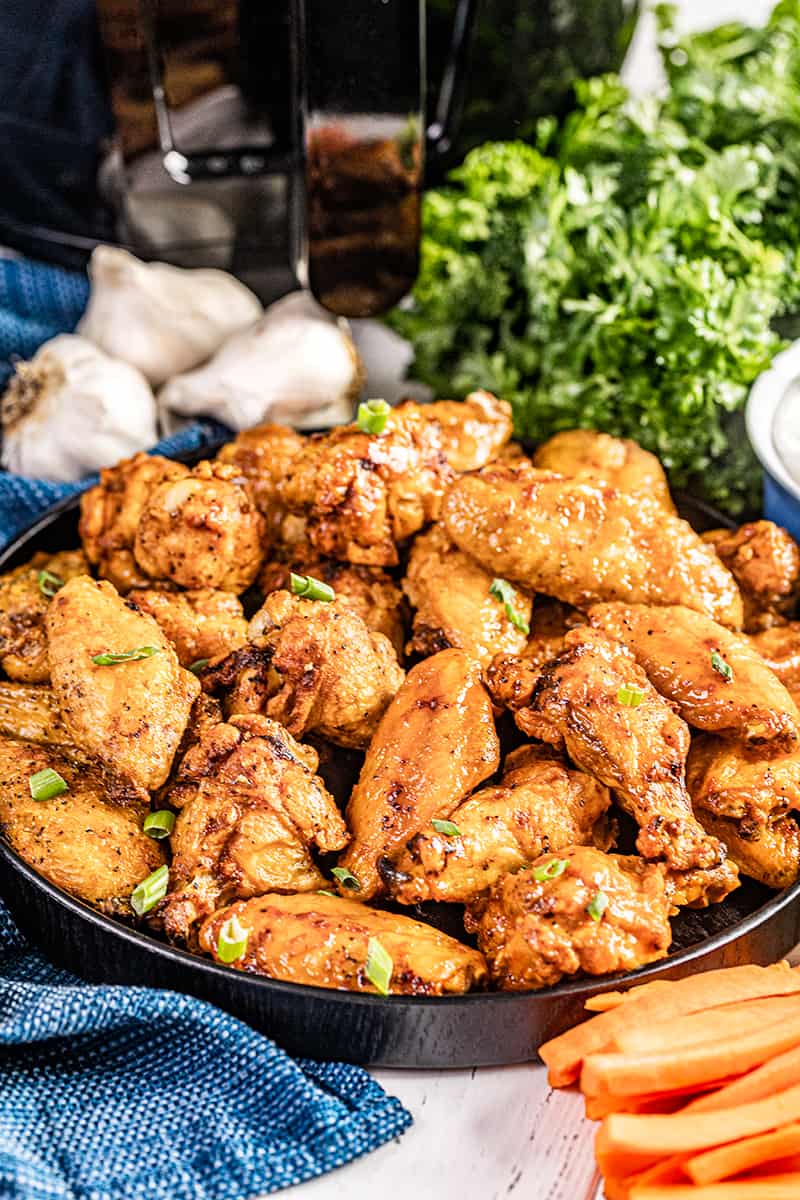 Air fryer chicken wings.