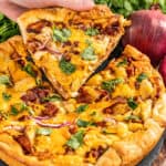 Deep Dish BBQ Chicken Pizza com - 96