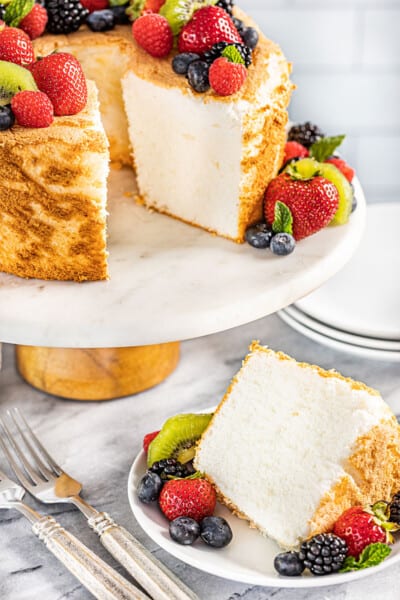 Angel Food Cake Recipe | The Stay At Home Chef