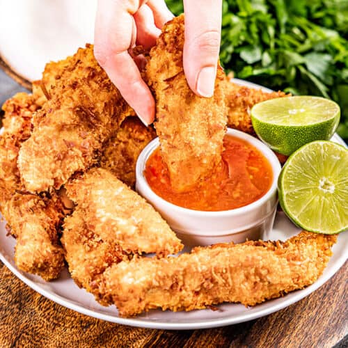 Perfectly Crispy Coconut Chicken