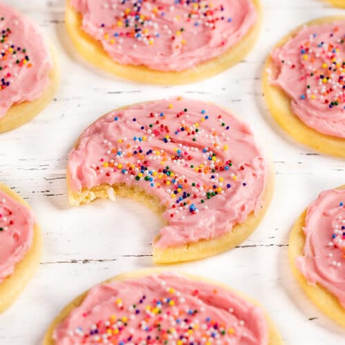 Perfectly Soft Drop Sugar Cookies - The Stay At Home Chef