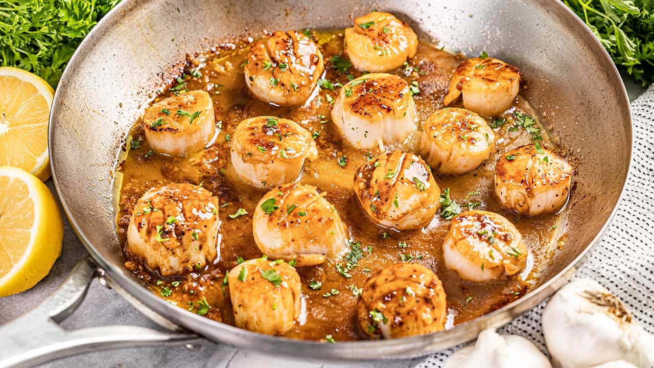 How To Cook Scallops - The Stay At Home Chef