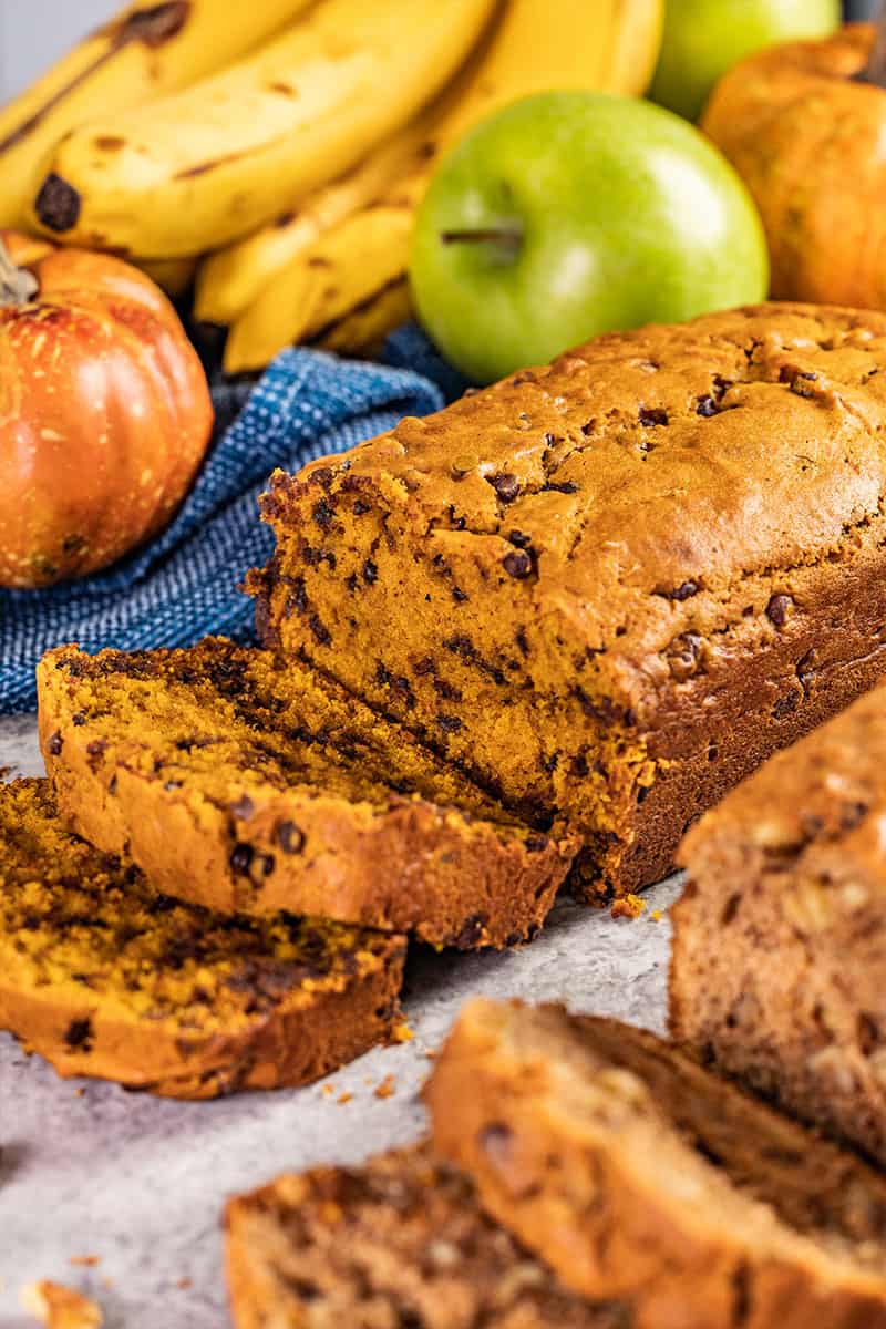 Pumpkin quick bread.