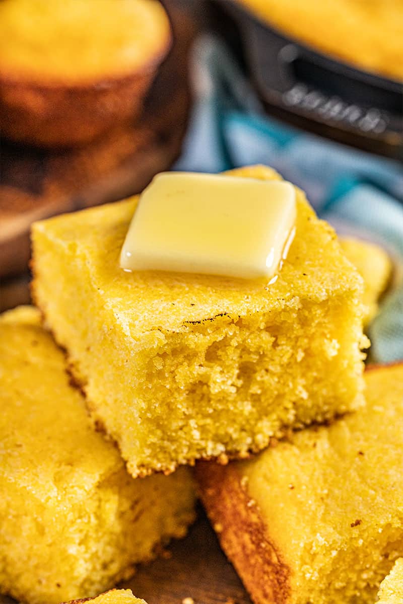 Buttermilk Corn Bread Muffins Recipe - Great Comfort Food Side Dish, Recipe