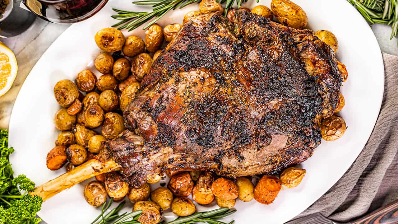 Roasted Leg of Lamb