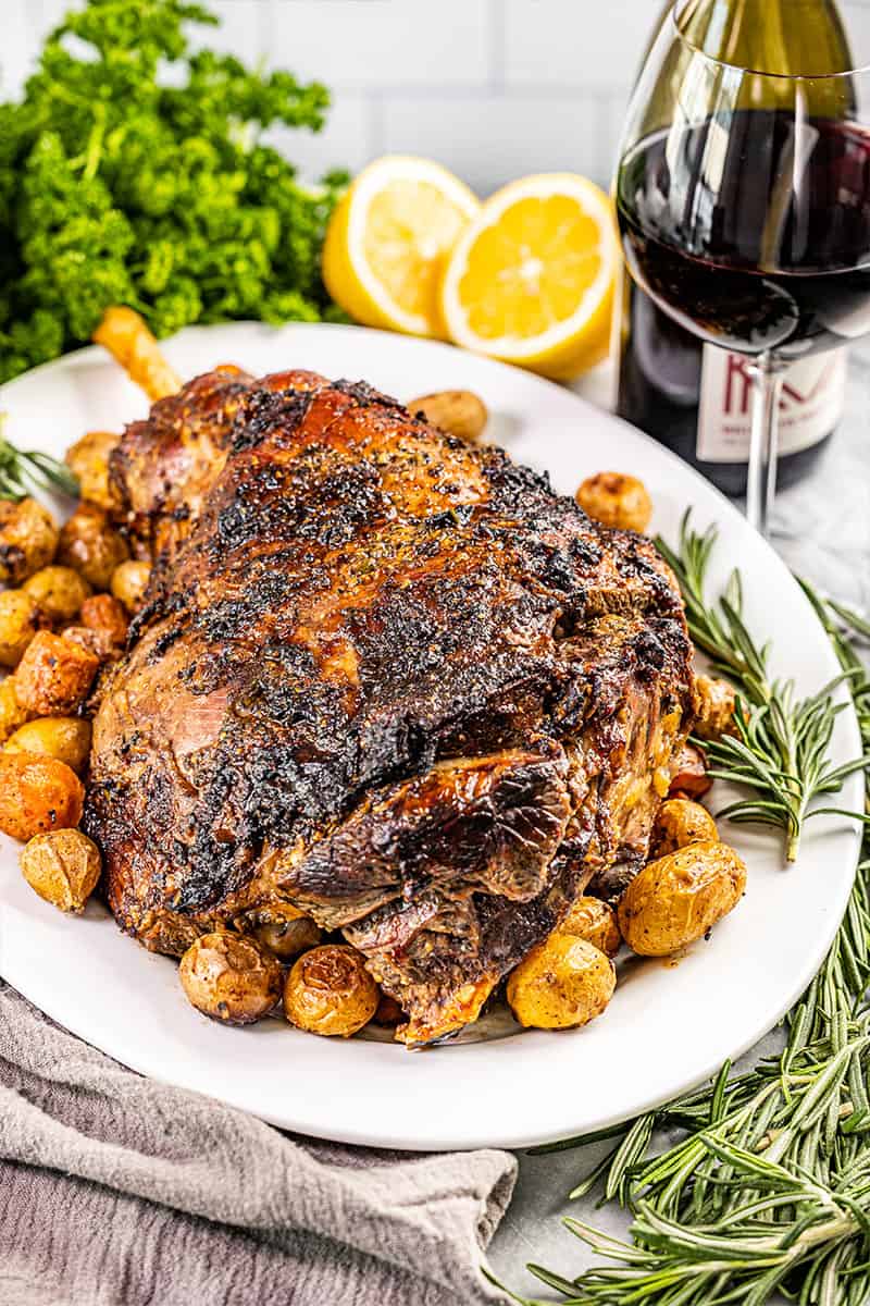 Roasted Leg of Lamb - 4