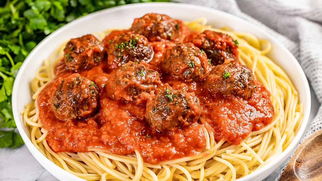 The Best Baked Meatballs