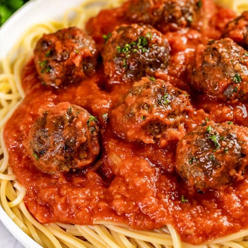 The Best Baked Meatballs