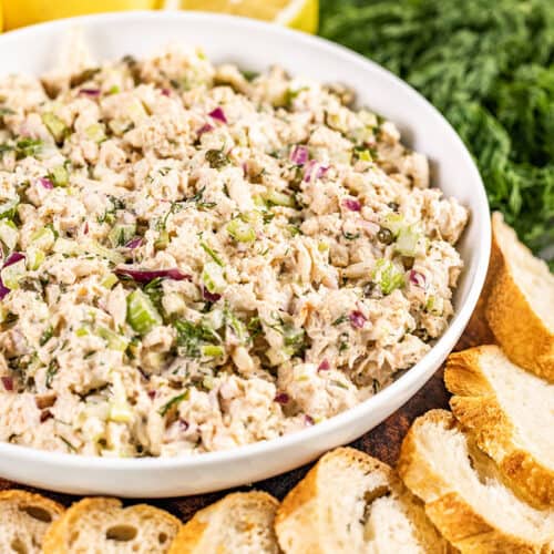 Easy Creamy Crab Salad - thestayathomechef.com