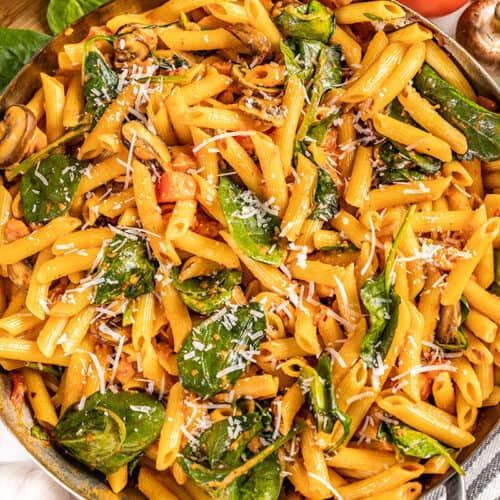 Copycat Noodles And Company Penne Rosa, Modernmealmakeover.com, Recipe