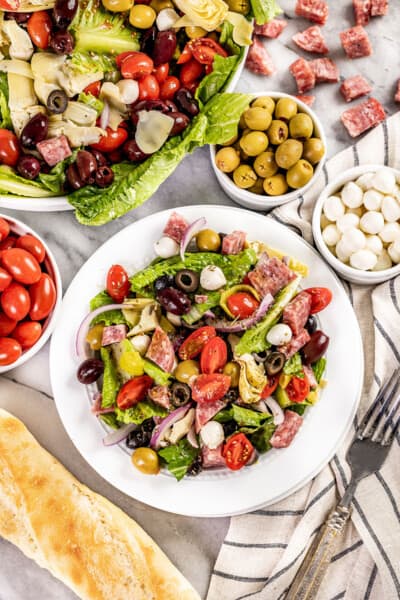 Quick and Easy Antipasto Salad - The Stay At Home Chef