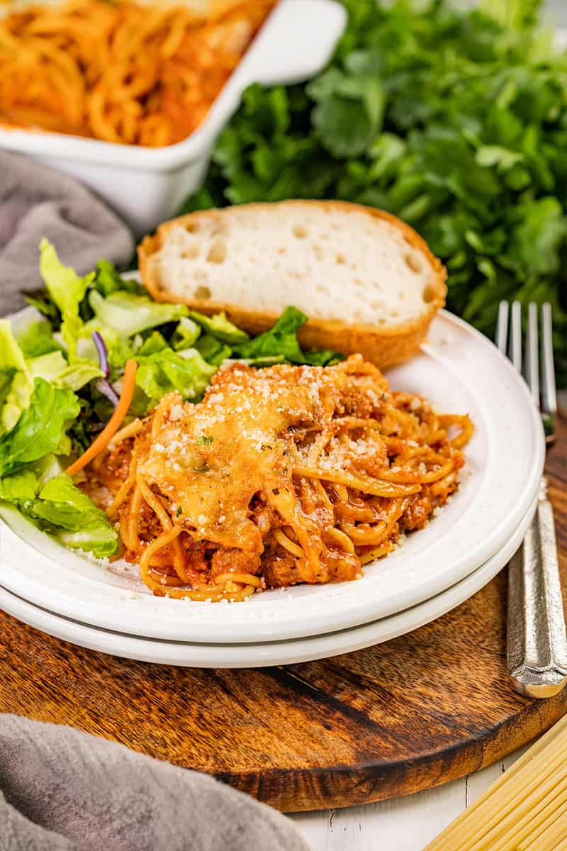 Quick and Easy Baked Spaghetti com - 78