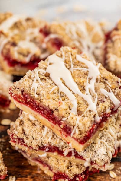 Raspberry Streusel Dessert Bars The Stay At Home Chef