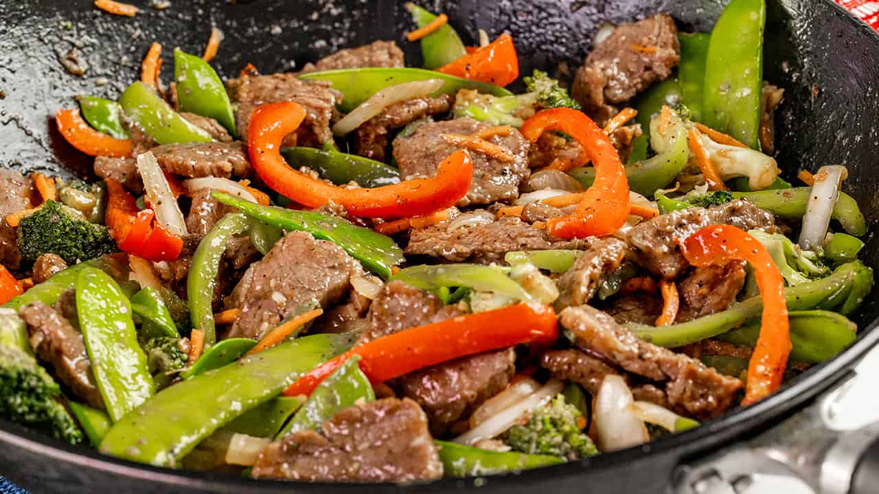 Takeout Beef Stir Fry - The Stay At Home Chef