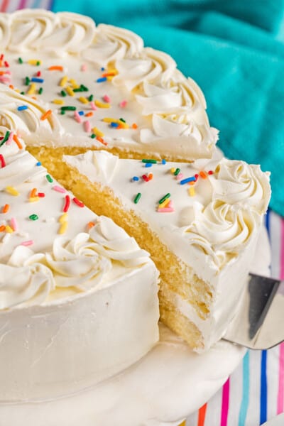 The Most Amazing Vanilla Cake Recipe