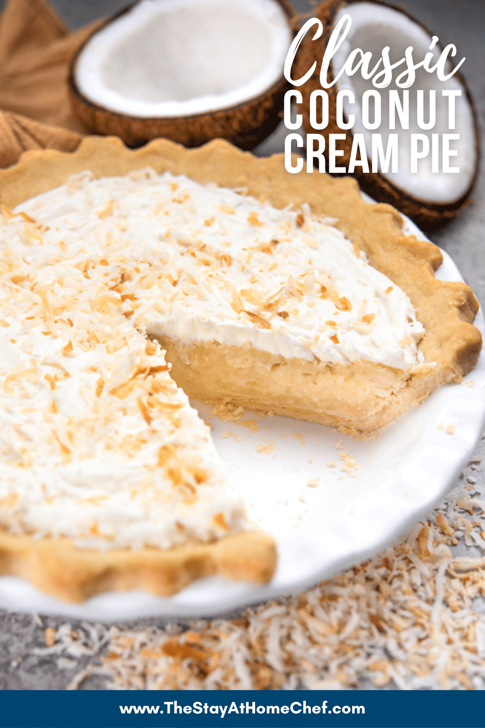 Classic Coconut Cream Pie com - 35