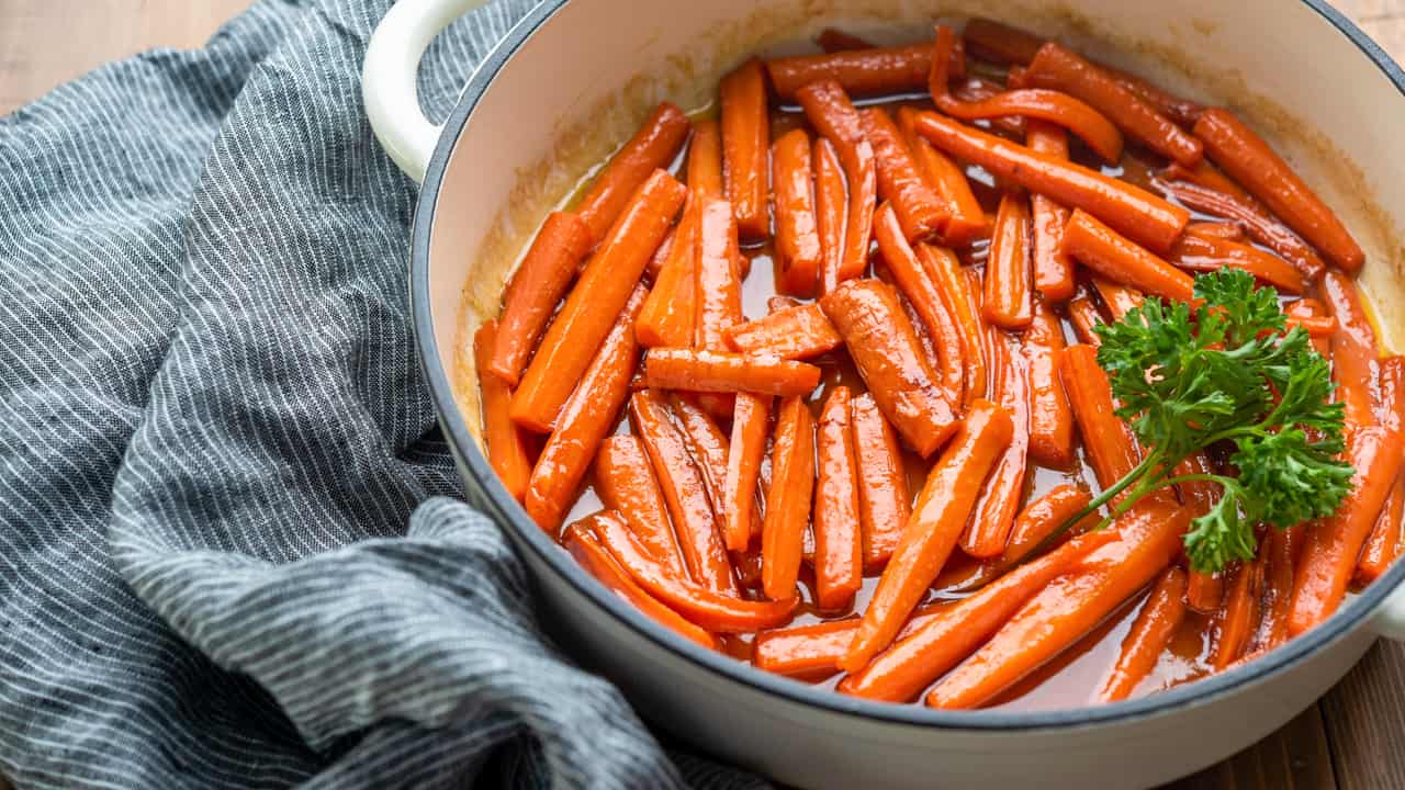 Mouthwatering Glazed Carrots - The Stay At Home Chef