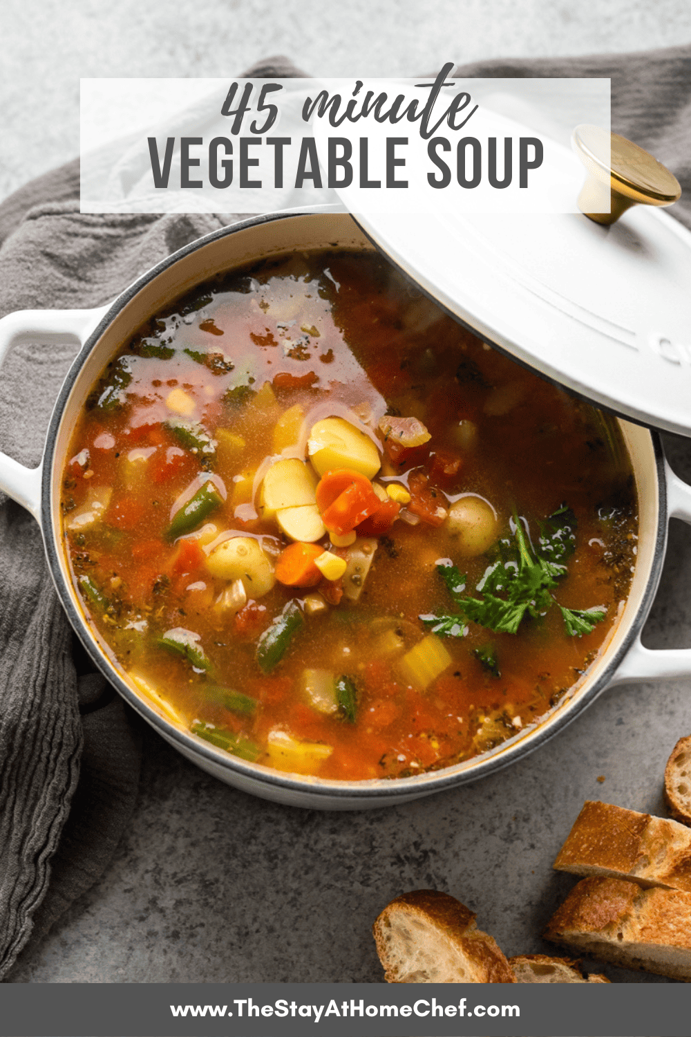 45 Minute Vegetable Soup