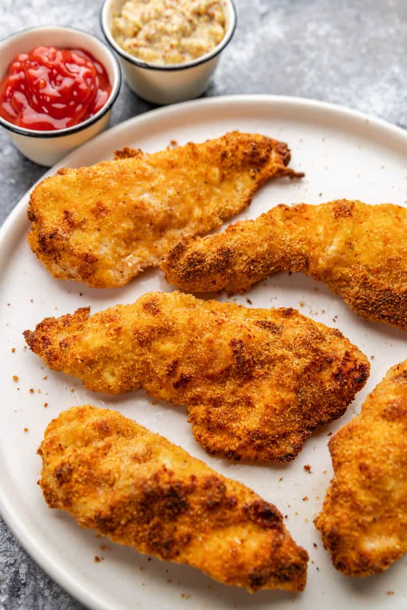 Recipe for Homemade Crispy Chicken Tenders in My New Hamilton Beach Air  Fryer - 2 Dads with Baggage