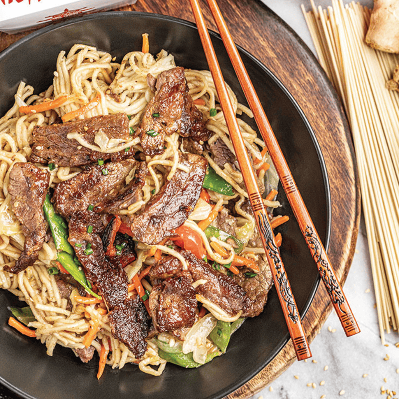 Decorative preview thumbnail image of Beef Low Mein.