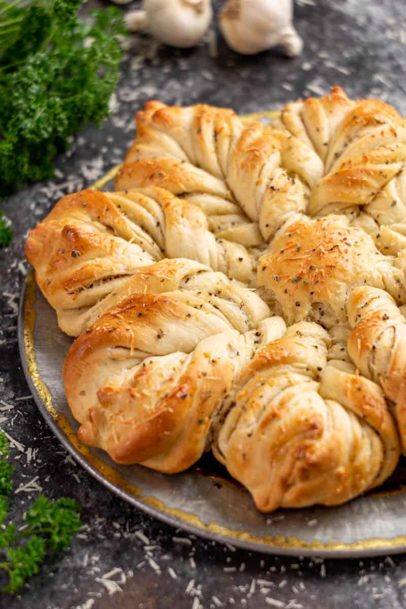 Garlic Star Bread com - 23