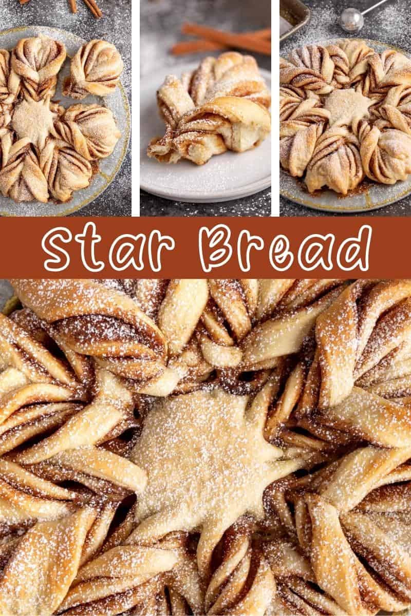 Cinnamon Star Bread (AKA Snowflake Bread)