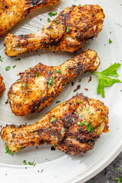 Air Fryer Chicken Legs - The Stay At Home Chef