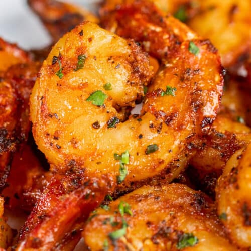 Easy Air Fryer Shrimp - Thestayathomechef.com