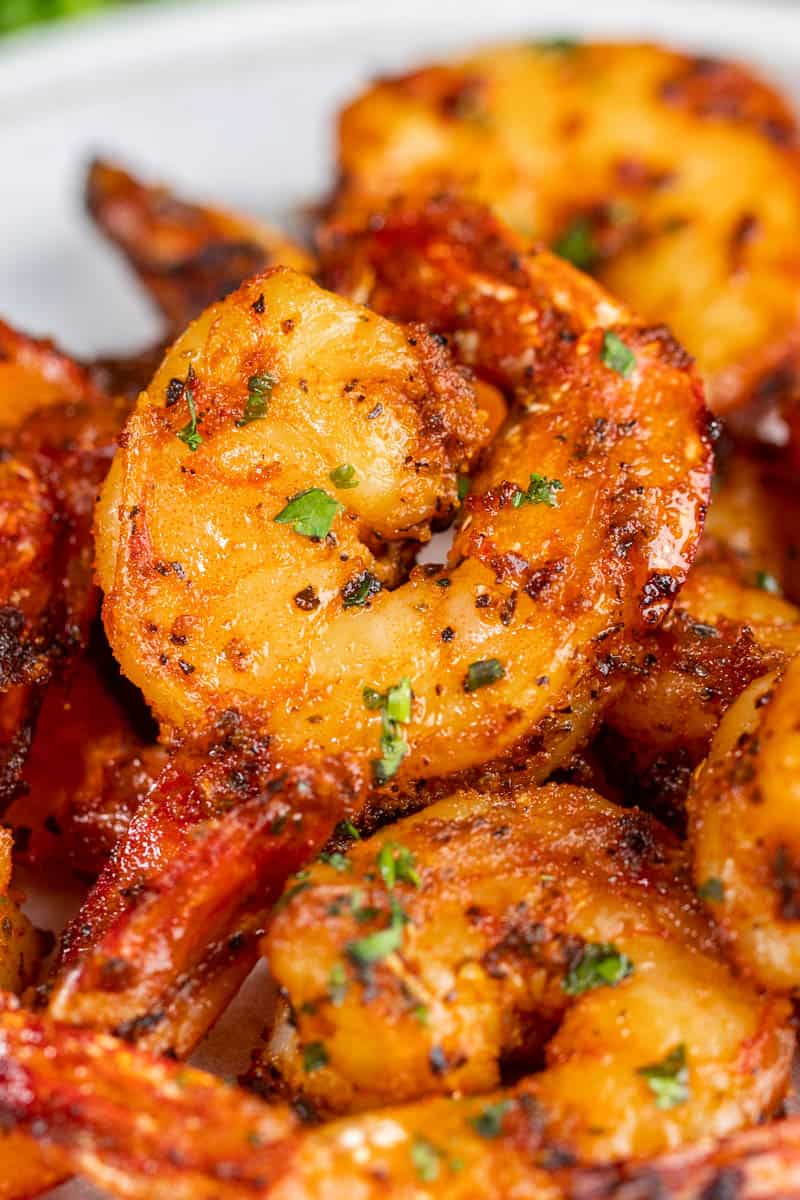 Easy Air Fryer Spicy Shrimp Recipe + Air Fryer Giveaway! - Yummy