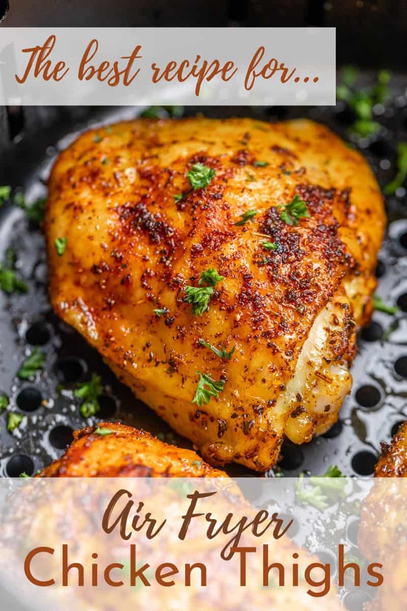 crispy air fryer chicken thigh