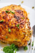 Crispy Air Fryer Chicken Thighs - The Stay At Home Chef