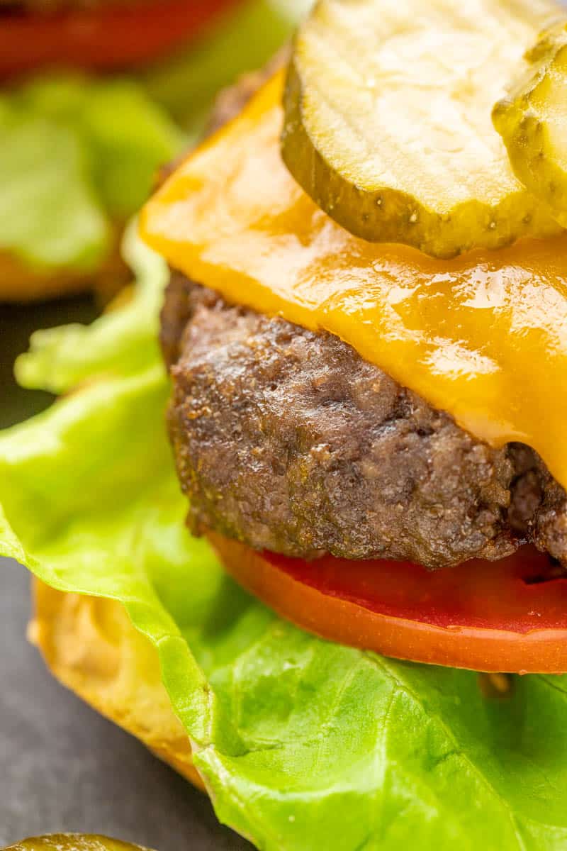 Juicy Air Fryer Hamburgers The Stay At Home Chef