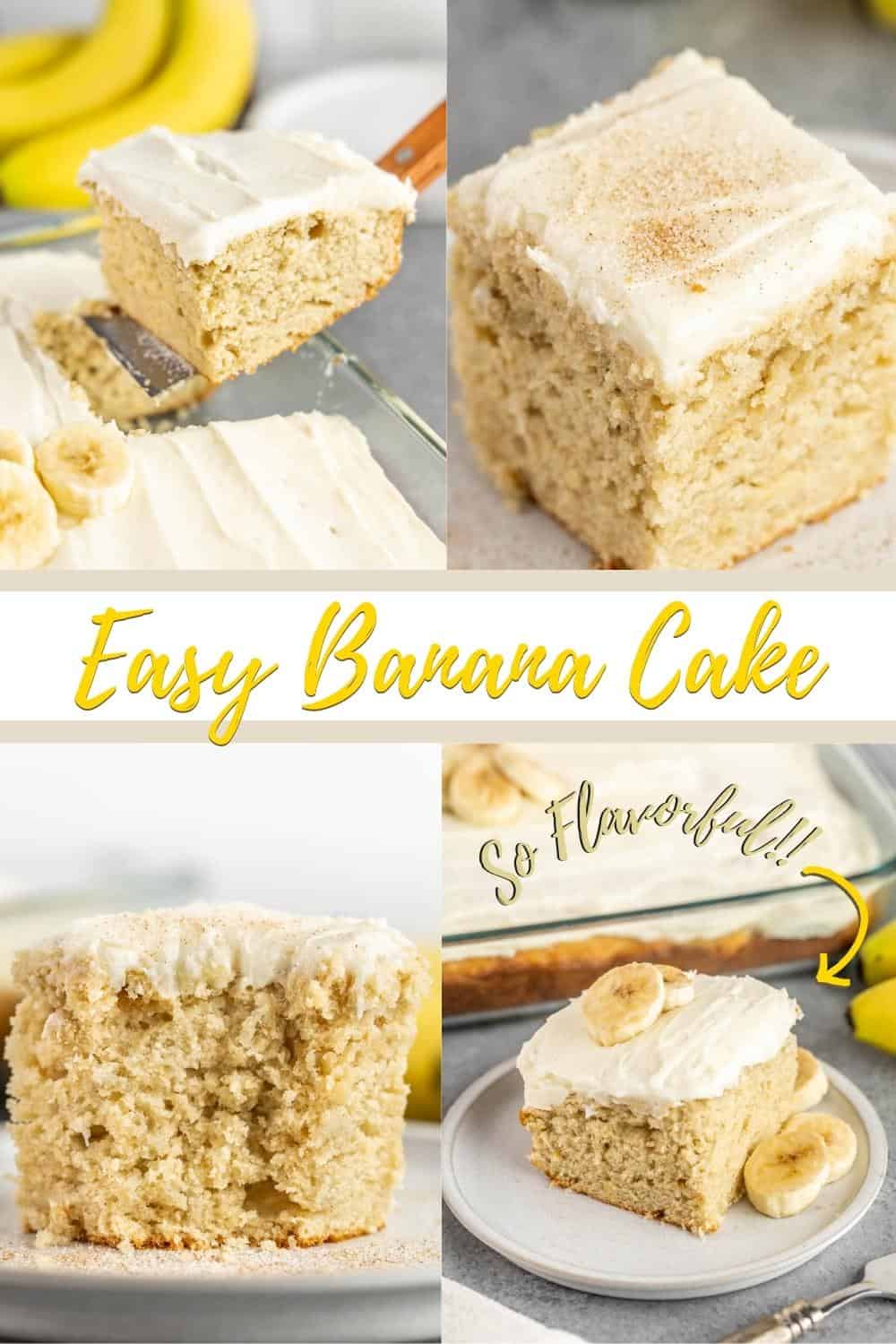 Easy Banana Cake