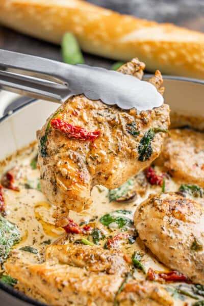 Creamy Tuscan Chicken - The Stay At Home Chef