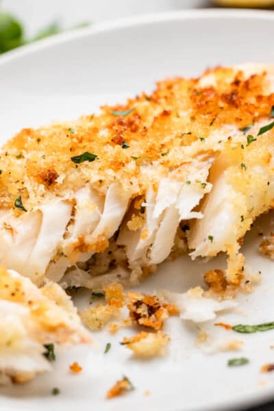 Air Fryer Garlic Crusted Fish - The Stay At Home Chef
