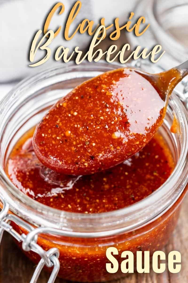 Classic and easy barbecue sauce
