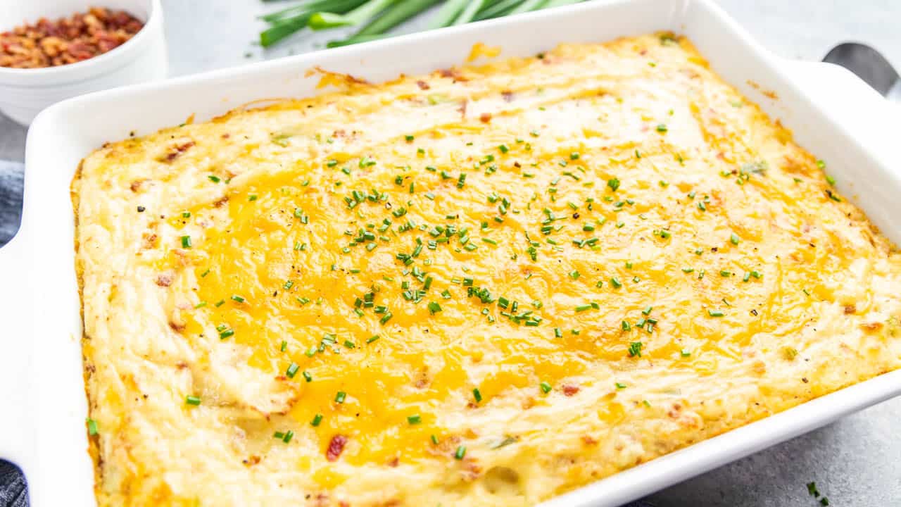 The Best Twice Baked Potato Casserole - Thestayathomechef.com