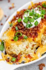 Loaded Baked Potato - The Stay At Home Chef
