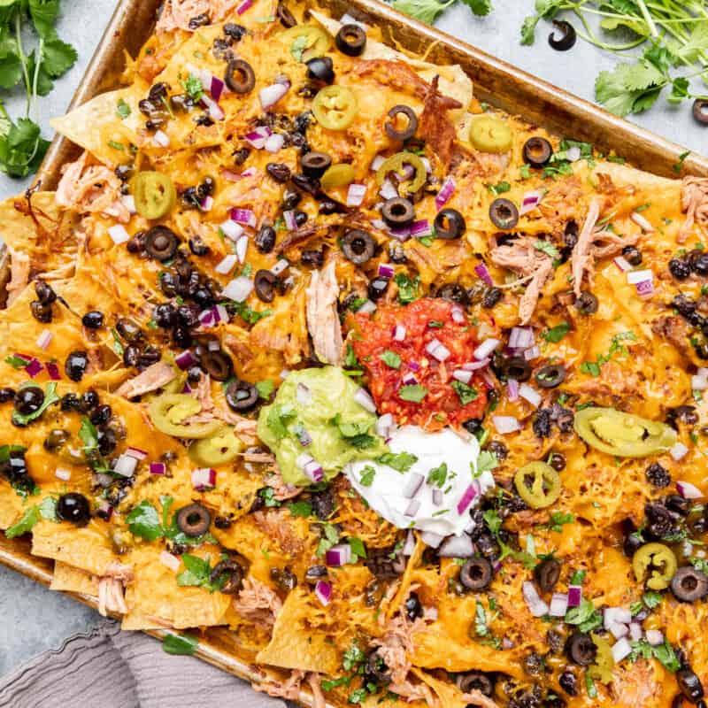 Pulled Pork Nachos - The Stay At Home Chef