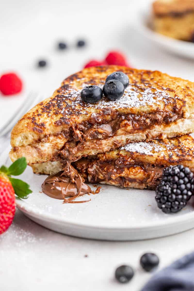 Stuffed French toast.